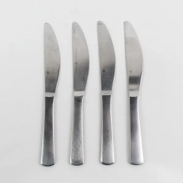 Lot Of 4 GS Park-Carry On Pattern 18/10 SS Matte Butter Knives Rare Item 7.25"