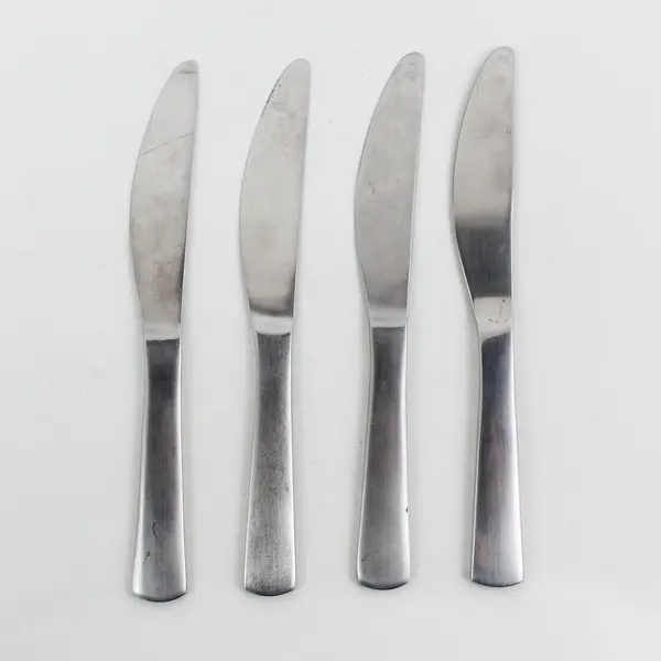 Lot Of 4 GS Park-Carry On Pattern 18/10 SS Matte Butter Knives Rare Item 7.25"