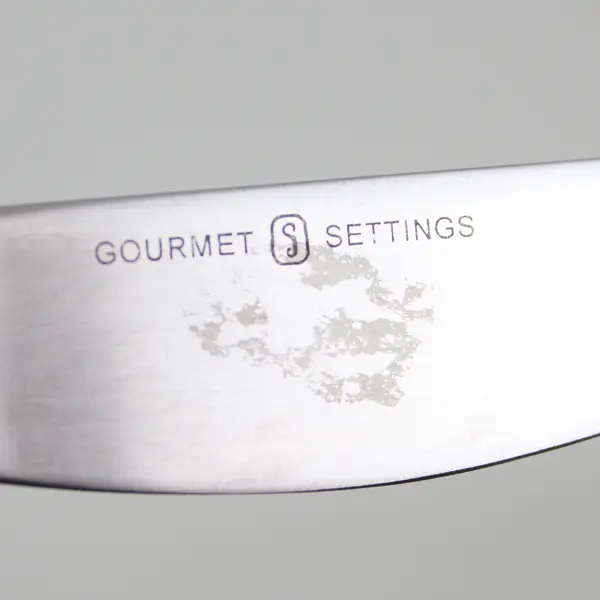 Lot Of 3 GS Park-Carry On Pattern 18/10 SS Matte Butter Knives Rare Item 7.25"