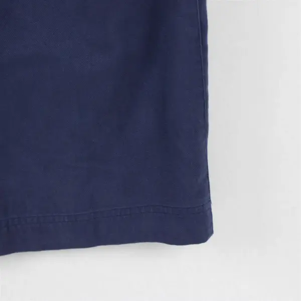 Elisabeth by Liz Claiborne Women's 16 Blue 100% Cotton Long Flap Belted Skirt