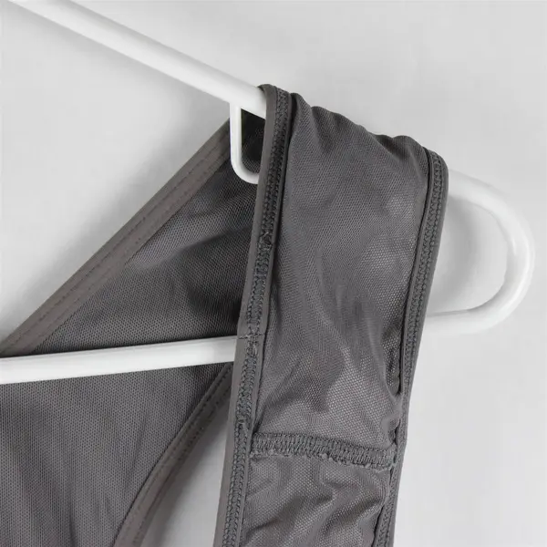 Adidas Women's M Black/Gray Essentials 3 Stripe Padded Cycling Bib Shorts AAR003