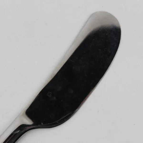 Lot of 2 Gourmet Settings Unknown Rare HTF Pattern SS Butter Knives 7.25" Good