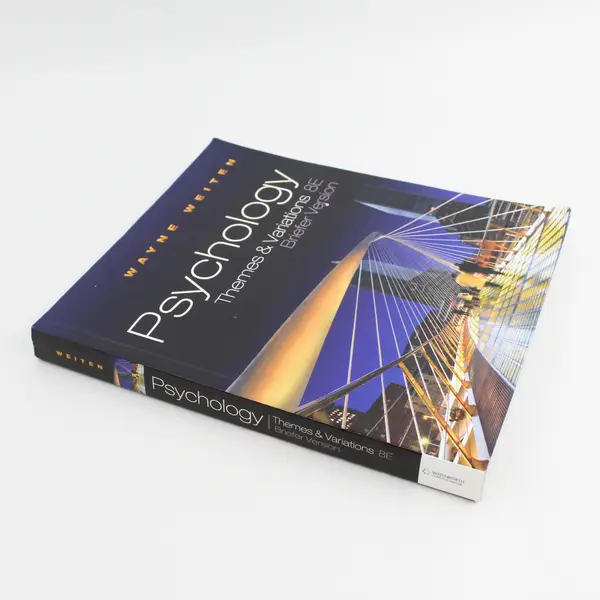 Psychology: Themes and Variations Briefer Version Wayne Weiten  2011 Paperback