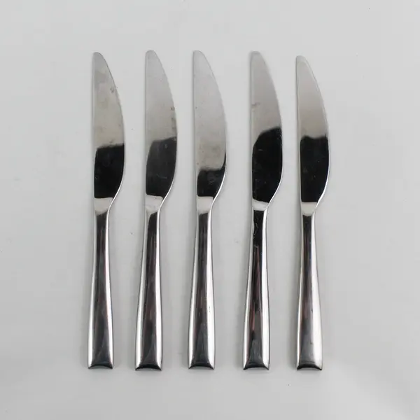 Lot of 5 Gourmet Settings Soprano Pattern SS Butter Knives 7.25" Rare HTF Piece