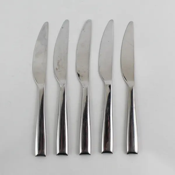 Lot of 5 Gourmet Settings Soprano Pattern SS Butter Knives 7.25" Rare HTF Piece