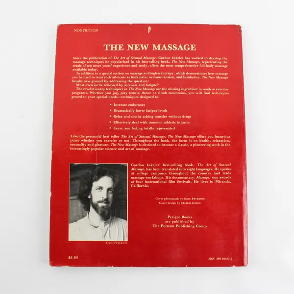 The New Massage by Gordon Inkeles 1980 Paperback