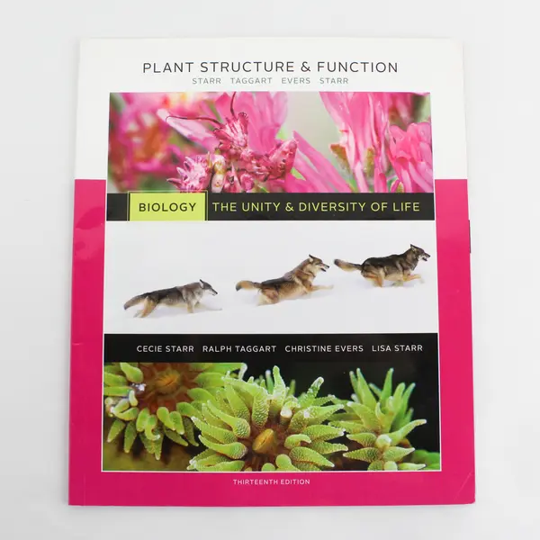 Plant Structure & Function: Biology The Unity and Diversity of Life 2013 PB