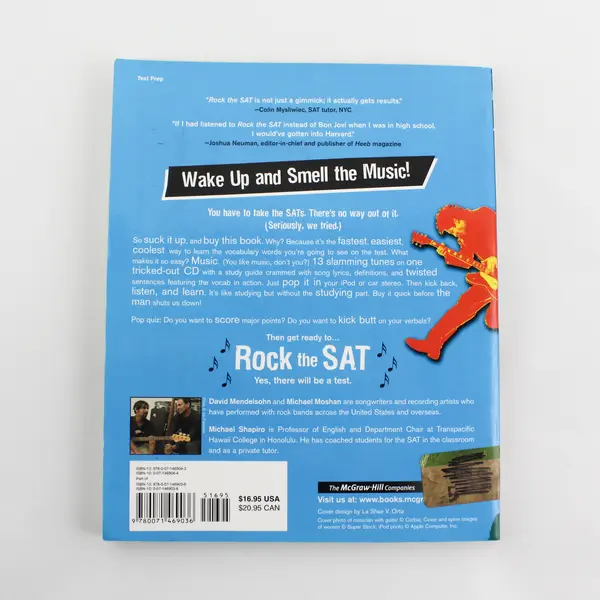 Rock the SAT 2006 Textbook Test Prep Study Guide Music Lyrics, No CD included