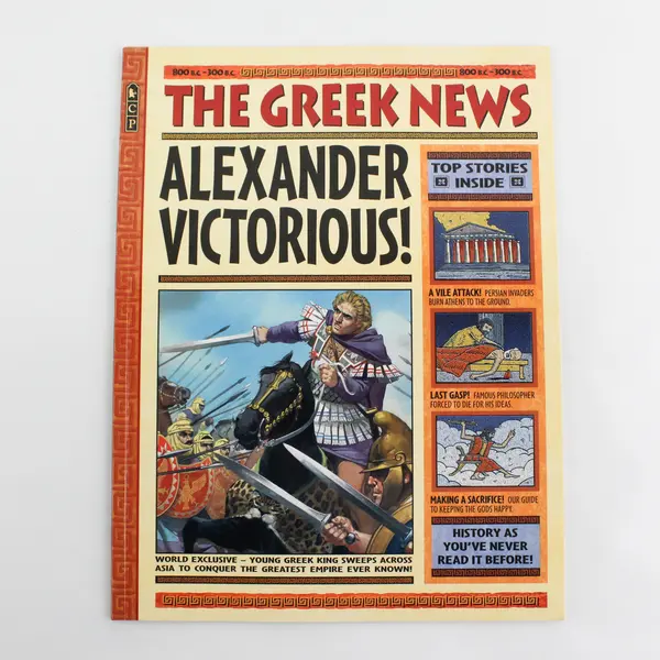 The Greek News: Alexander Victorious by Powell & Steele - Kids' History Book