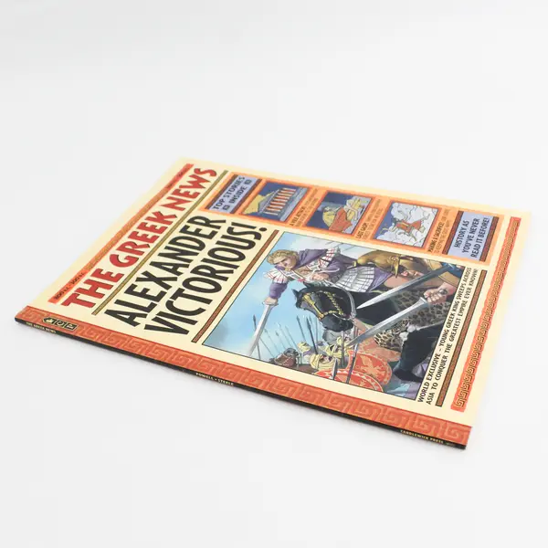 The Greek News: Alexander Victorious by Powell & Steele - Kids' History Book