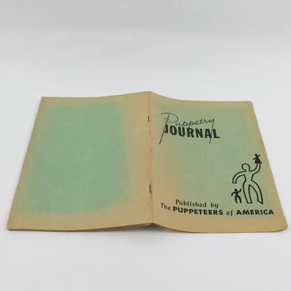 Lot of 3 Vintage Puppetry Journal 1950 May/June July/Aug Sept/Oct Good Condition