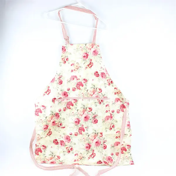 Handmade Adult Bib Apron Featuring Beautiful Florals and Country Scenes