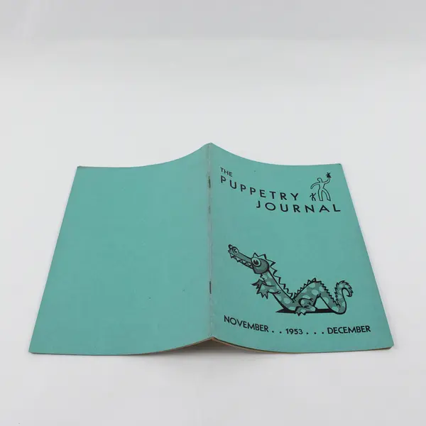 Lot of 5 Vintage Puppetry Journal 1953 January - June & September - December 