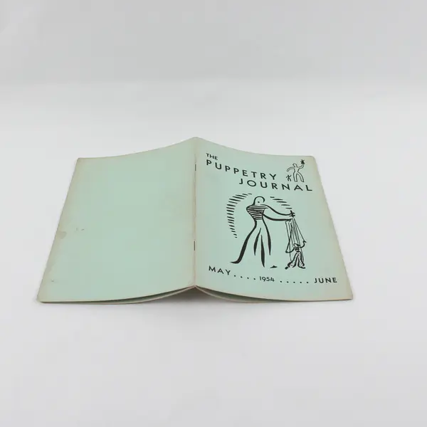 Lot of 3 Vintage Puppetry Journal 1954 Jan/Feb May/June Nov/Dec Good Condition