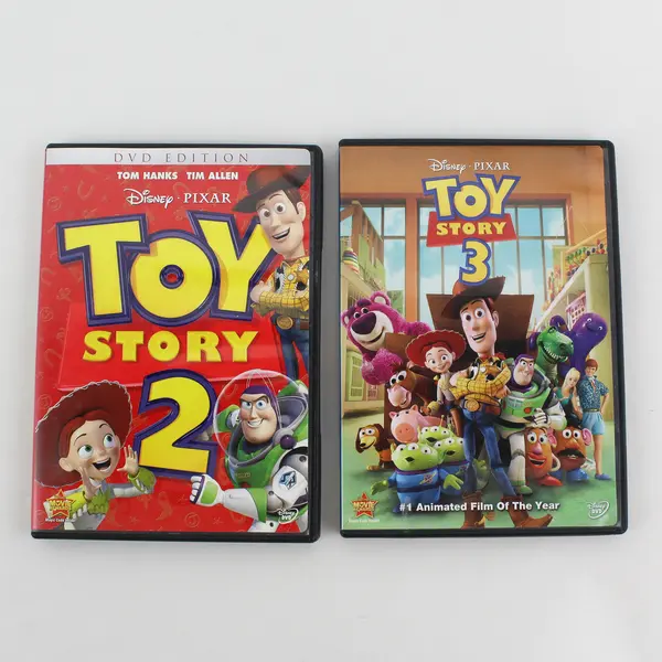Lot of 2 Toy Story DVDs 2 & 3, 2010