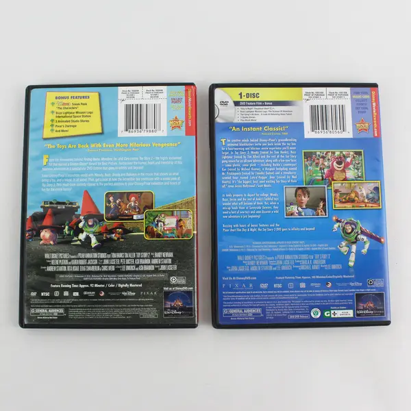 Lot of 2 Toy Story DVDs 2 & 3, 2010