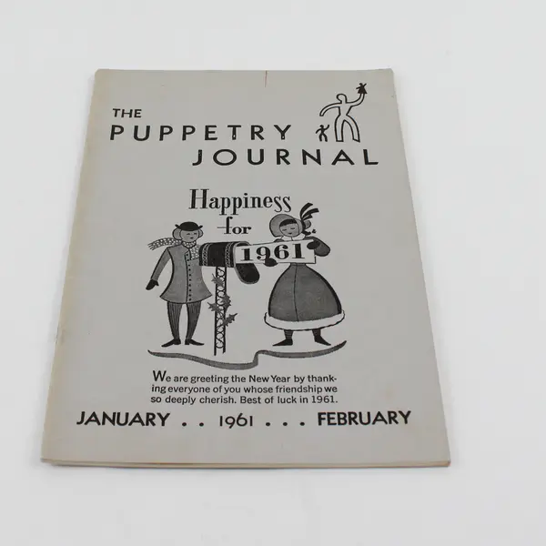 Vintage Puppetry Journal 1961 January/February Vol 12 No 4 Good Condition