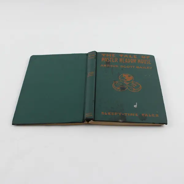 Antique Book The Tale of Master Meadow Mouse Arthur Scott Bailey 1921 Hardcover