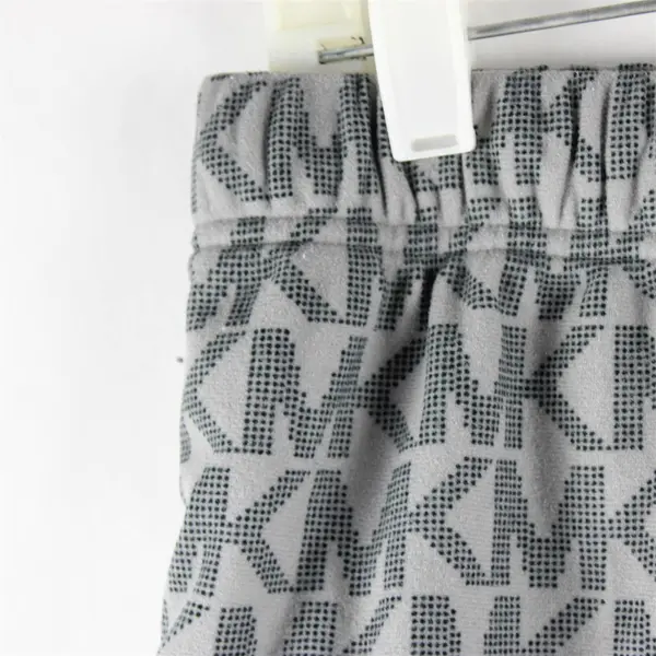 Michael Kors Men's M Gray Loungewear Logo Pull-On Pajama Sleepwear Pants 
