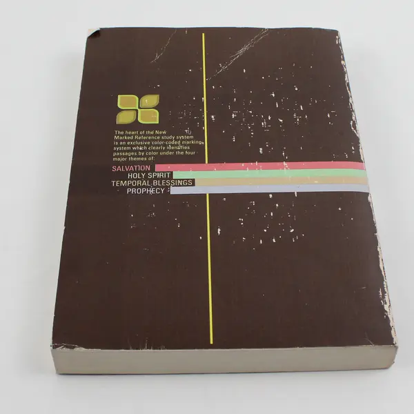 Vintage 1983 PB The Marked Reference New Testament Marked by J. Gilchrist Lawson