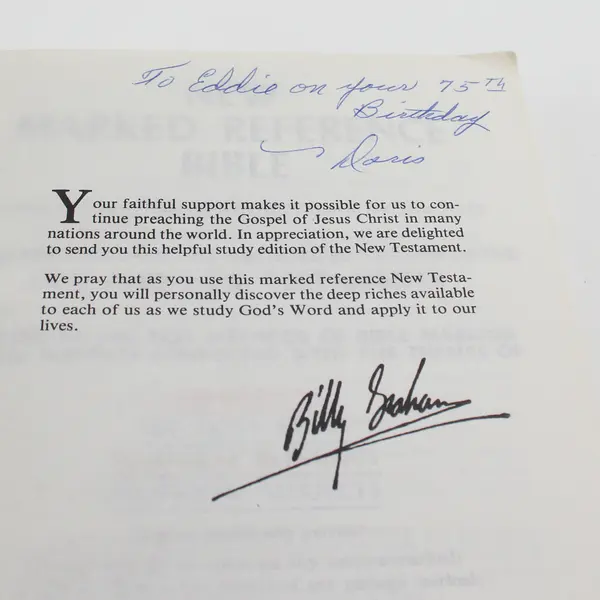 Vintage 1983 PB The Marked Reference New Testament Marked by J. Gilchrist Lawson