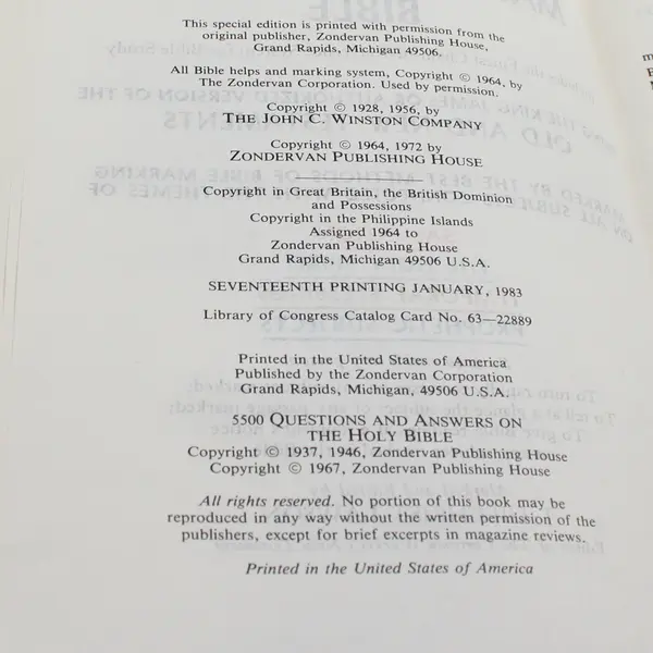 Vintage 1983 PB The Marked Reference New Testament Marked by J. Gilchrist Lawson