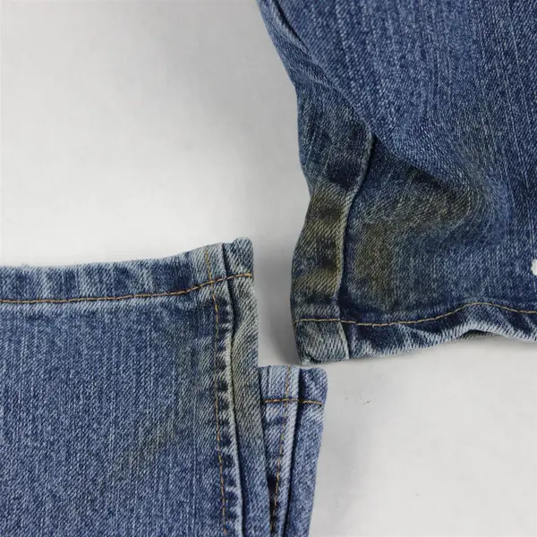 Lot of 3 Men's 38x30 Levis & Wrangler Denim Jeans FLAWS Work Wear/Scraps/Crafts