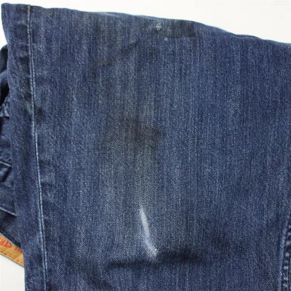 Lot of 3 Men's 38x30 Levis & Wrangler Denim Jeans FLAWS Work Wear/Scraps/Crafts