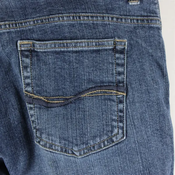 Lee Jeans Women's Size 16W Petite Medium Wash Straight Leg Denim Jeans