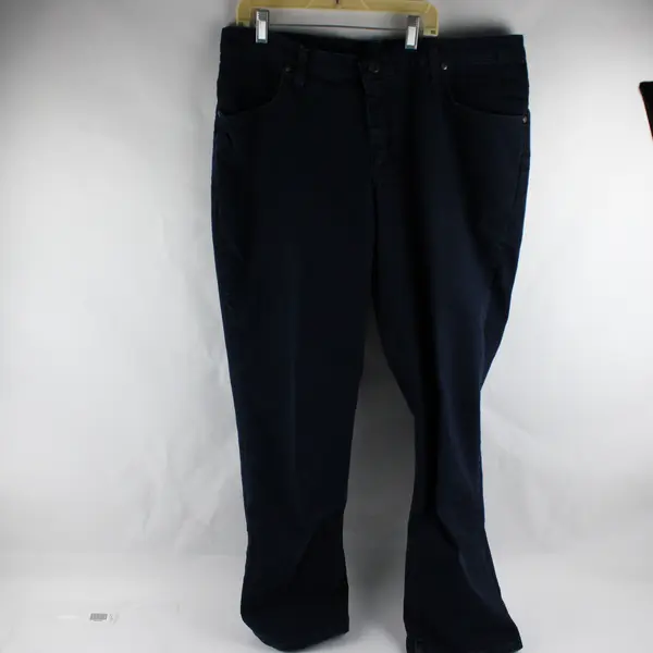 Lee Riders Women's 18W Petite Dark Wash Mid Rise Straight Leg Denim Jeans