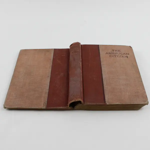 Antique Book The American Citizen by Charles F Dole Hardcover 1901 Acceptable 