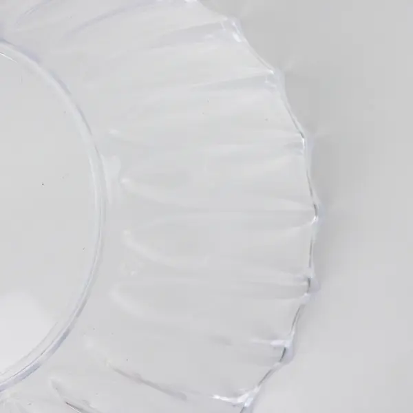 Lot of 4 Plastic Divided Serving Trays Medium Bowl & 2 Small Bowls