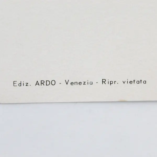 VTG Venice Italy Exceptional High Tide On St Mark Square Color Postcard