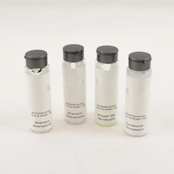 Lot Of 4 Babor Lime & Green Tea 1 Oz (2 Shampoo, 1 Conditioner, 1 Shower Gel)
