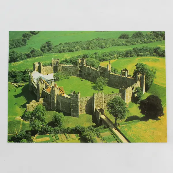 Lot Of 2 Vintage Framlingham Castle Suffolk England Postcards
