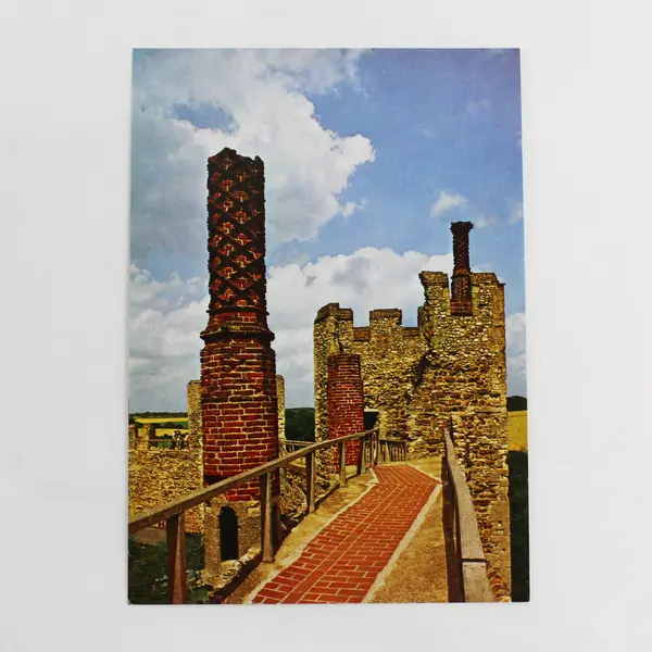 Lot Of 2 Vintage Framlingham Castle Suffolk England Postcards