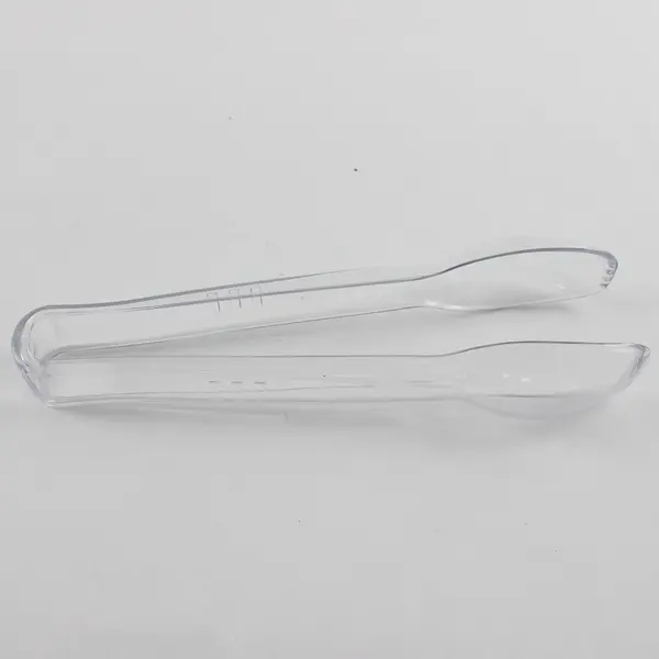 Lot of 6 Plastic Serving Utensils 2 Solid 2 Slotted Spoons 2 Tongs