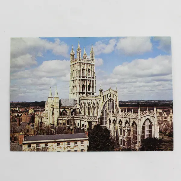 Lot Of 3 Vintage Gloucester Cathedral England Postcards 