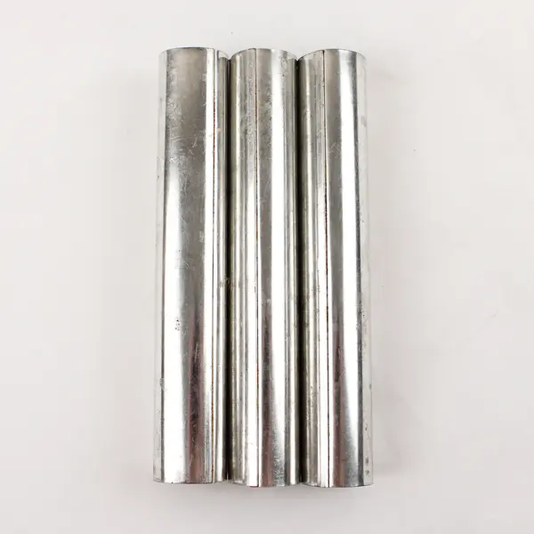 Lot Of 3 Ateco Matching 924 Stainless Steel Cannoli Form Mold Tubes 5.75" Long