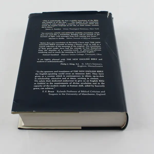 Vintage The New English Bible 1970 Hardcover w/DJ Oxford & Cambridge University