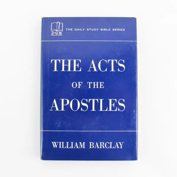 Vintage Daily Study Bible Series The Acts Of The Apostles 1955 HC DJ Good