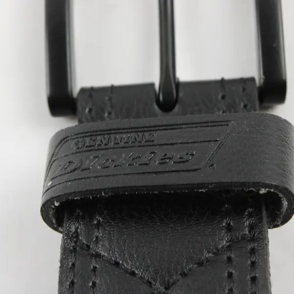 Dickies Men's Size 42 Black Synthetic Leather Trim & Leather Lining Work Belt