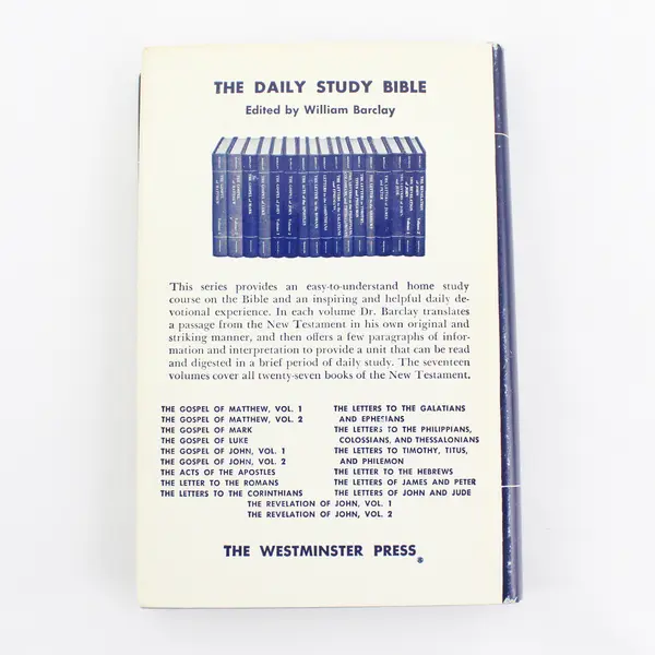 Daily Study Bible Series The Letters to Timothy Titus and Philemon 1960 HC DJ