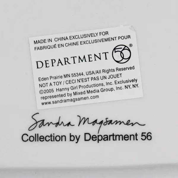 Dept 56 Sandra Magsamen Ceramic Plaque My Grandmother Is An Angel In Disguise