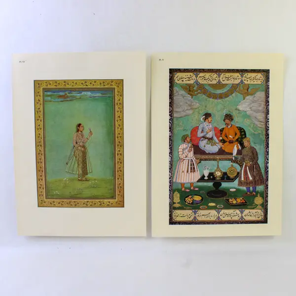 Early Mughal Painting Lalit Kala Portfolio No. 40 - 6 Plates Art Prints