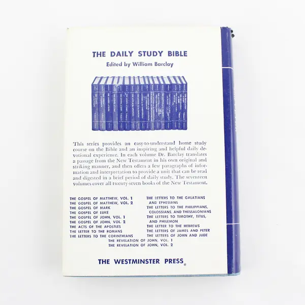 Vintage Daily Study Bible Series The Letters of James And Peter 1960 HC DJ