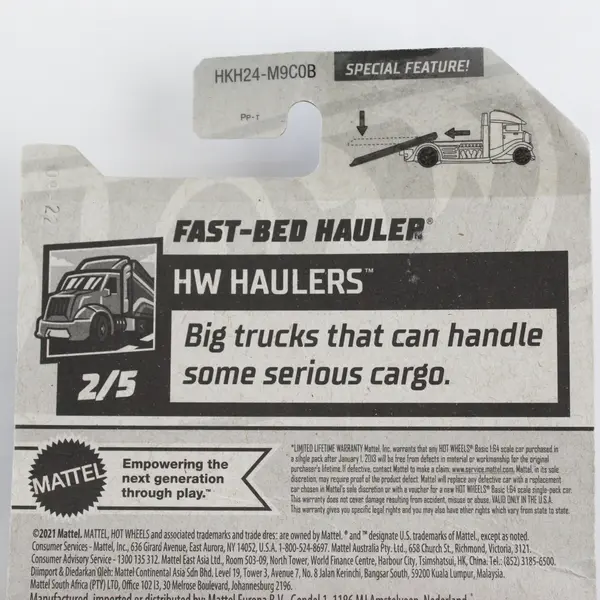 Hot Wheels Fast-Bed Hauler 2013 Speed Shop Diecast Truck - New