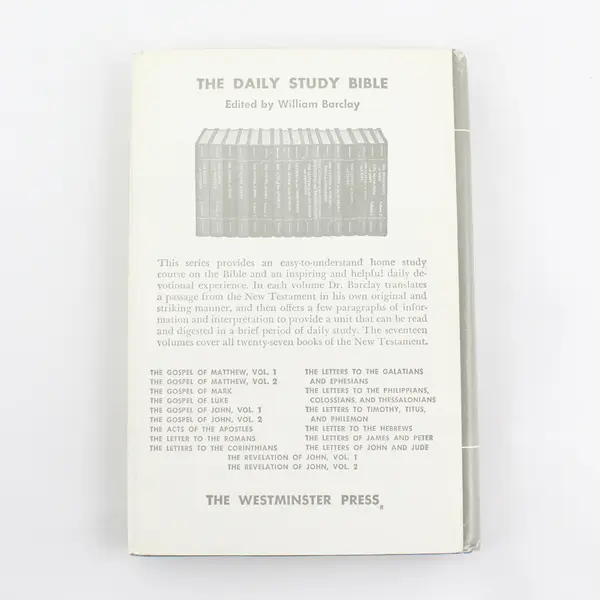 Vintage Daily Study Bible Series The Letters Of John And Jude 1960 HC DJ