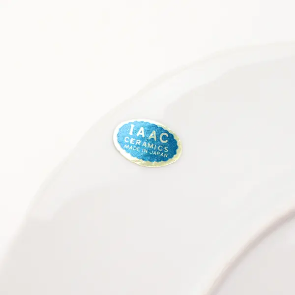 Iaac Ceramics Oregon State Flower/Bird Decorative Plate Gold Trim 7.75" Dia