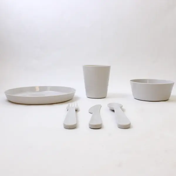 Sazon 50-Piece Picnic Camping Set Plates Cups Cutlery Serving Pieces